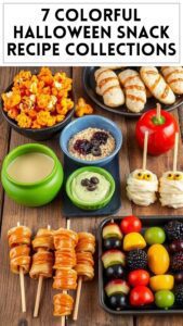 7 Colorful Halloween Snack Recipe Collections