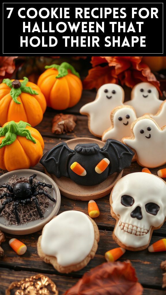 7 Cookie Recipes for Halloween That Hold Their Shape