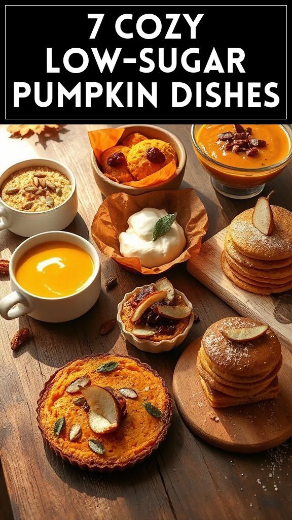 7 Cozy Low-Sugar Pumpkin Dishes