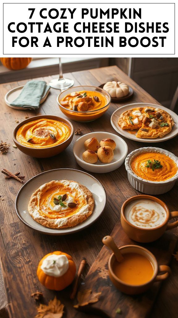 7 Cozy Pumpkin & Cottage Cheese Dishes for a Protein Boost