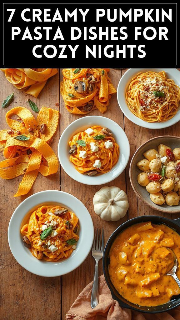 7 Creamy Pumpkin Pasta Dishes For Cozy Nights