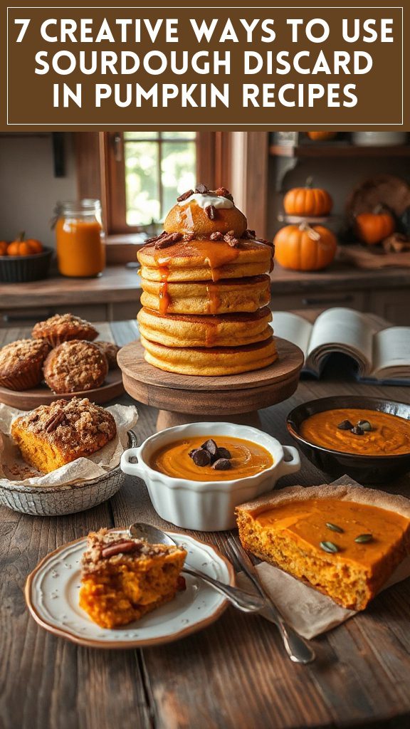 7 Creative Ways to Use Sourdough Discard in Pumpkin Recipes