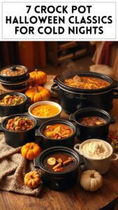 7 Crock Pot Halloween Classics for Cold Nights