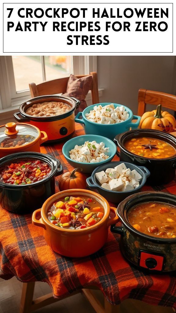 7 Crockpot Halloween Party Recipes for Zero Stress
