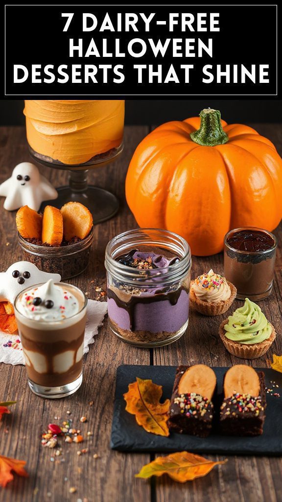 7 Dairy-Free Halloween Desserts That Shine