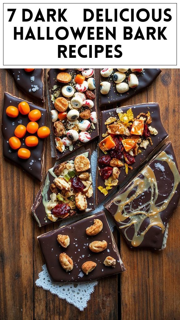 7 Dark & Delicious Halloween Bark Recipes