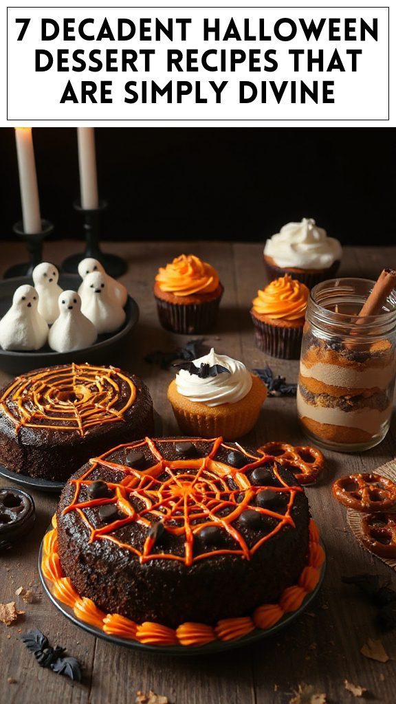 7 Decadent Halloween Dessert Recipes That Are Simply Divine