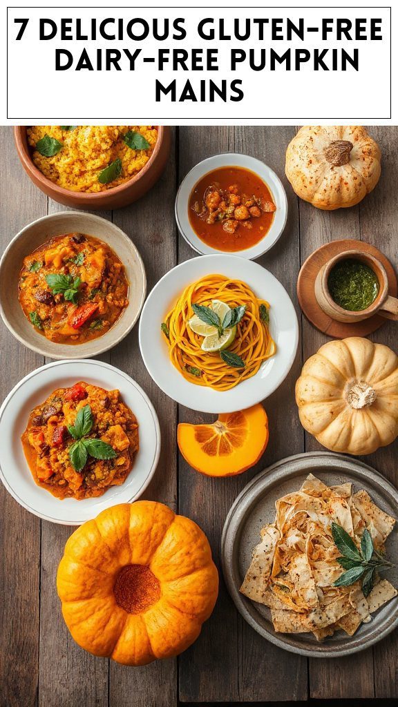 7 Delicious Gluten-Free & Dairy-Free Pumpkin Mains