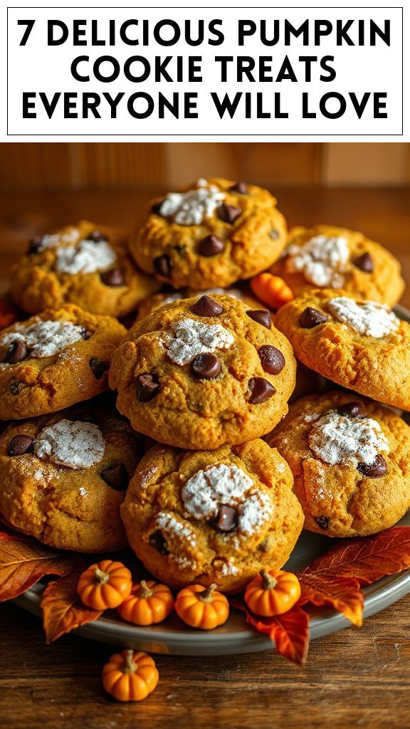 7 Delicious Pumpkin Cookie Treats Everyone Will Love