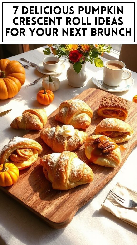 7 Delicious Pumpkin Crescent Roll Ideas for Your Next Brunch
