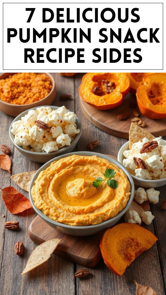 7 Delicious Pumpkin Snack Recipe Sides