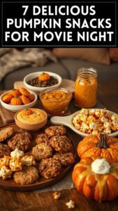 7 Delicious Pumpkin Snacks for Movie Night