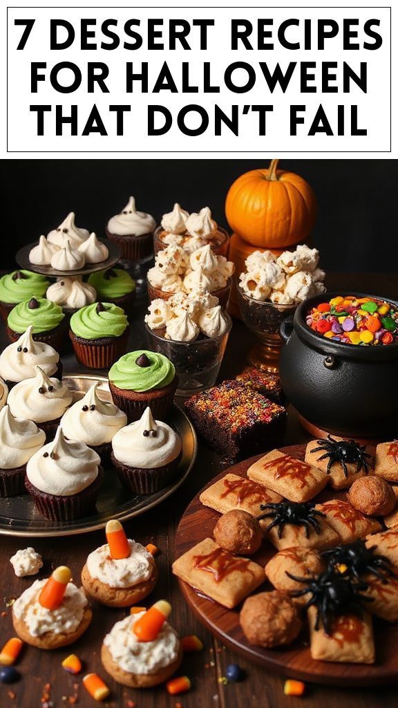 7 Dessert Recipes for Halloween That Don’t Fail