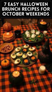 7 Easy Halloween Brunch Recipes for October Weekends