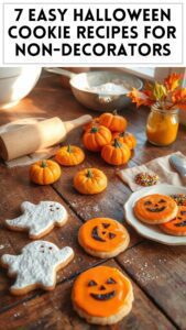 7 Easy Halloween Cookie Recipes for Non-Decorators