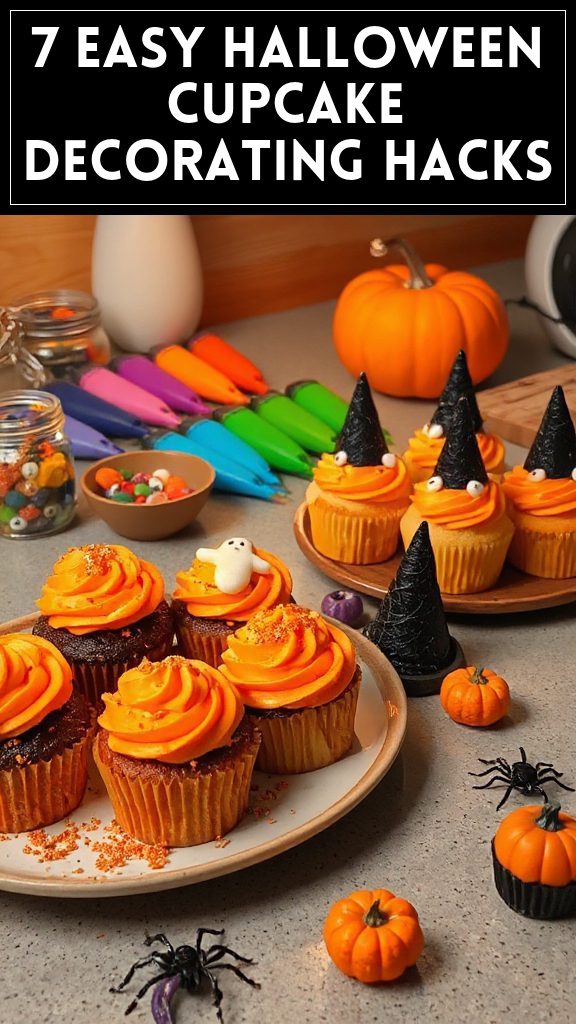 7 Easy Halloween Cupcake Decorating Hacks