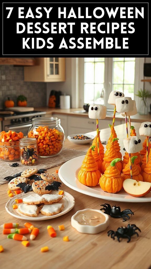 7 Easy Halloween Dessert Recipes Kids Assemble