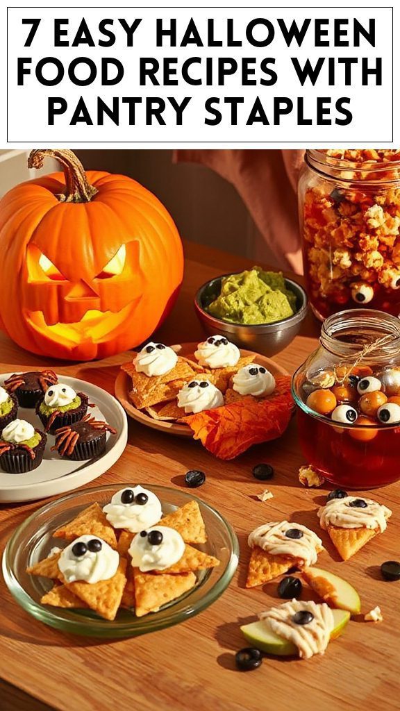 7 Easy Halloween Food Recipes With Pantry Staples