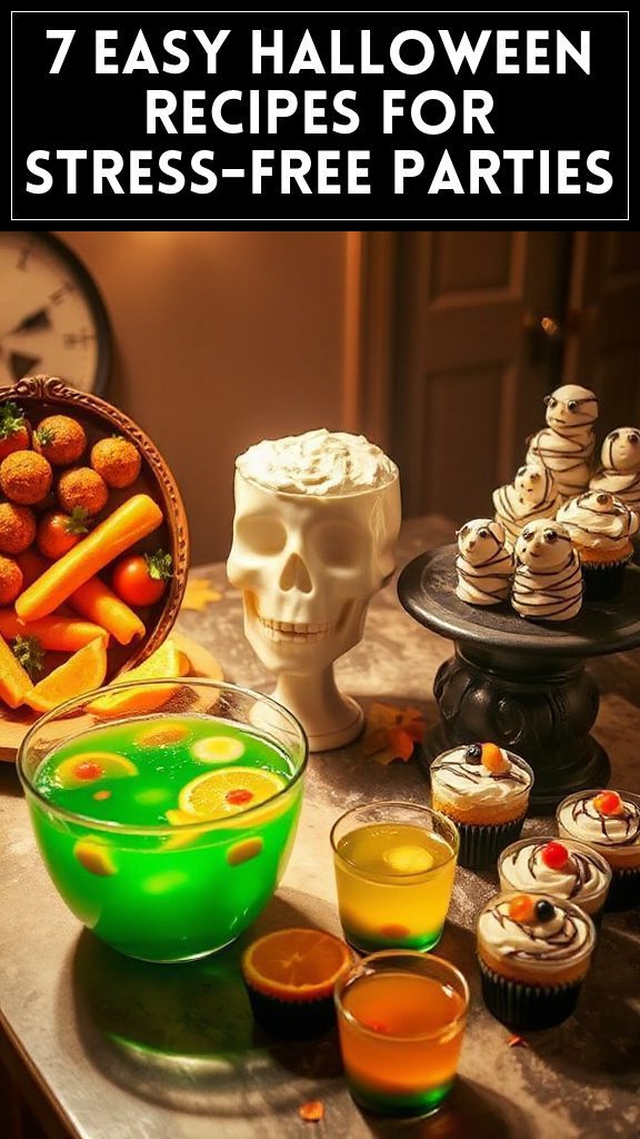 7 Easy Halloween Recipes for Stress-Free Parties