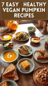 7 Easy & Healthy Vegan Pumpkin Recipes