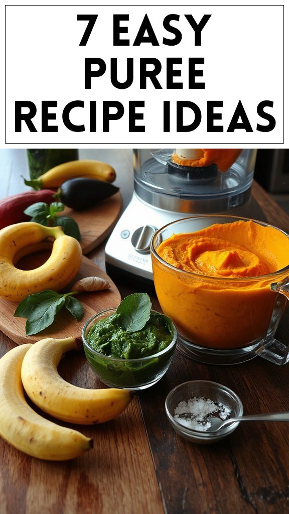 7 Easy Puree Recipe Ideas
