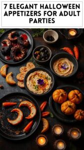 7 Elegant Halloween Appetizers for Adult Parties