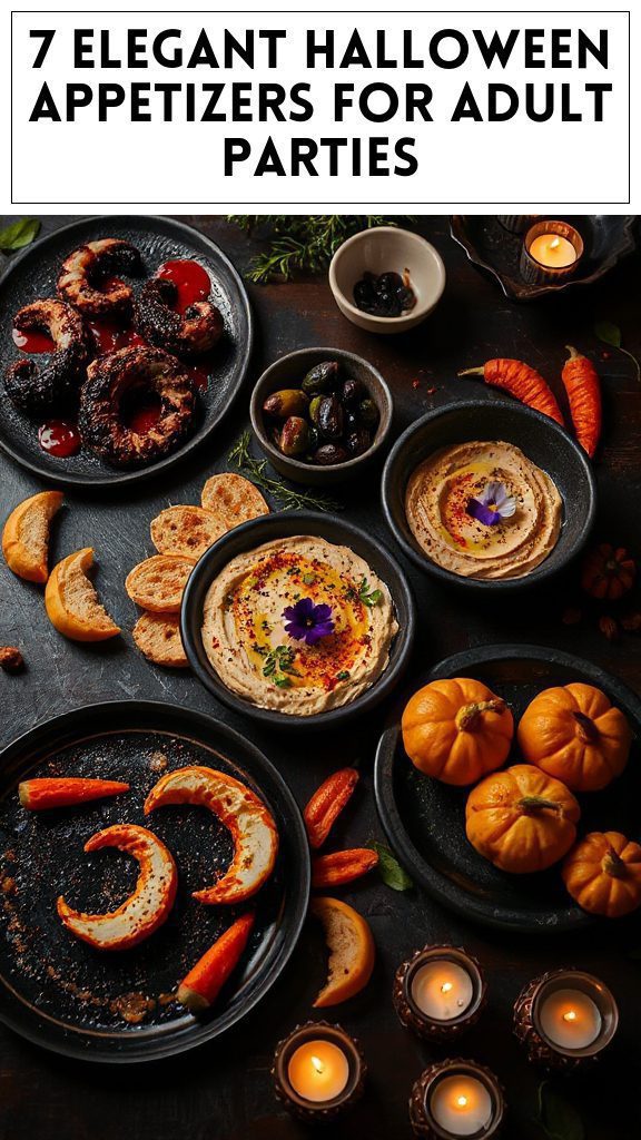 7 Elegant Halloween Appetizers for Adult Parties