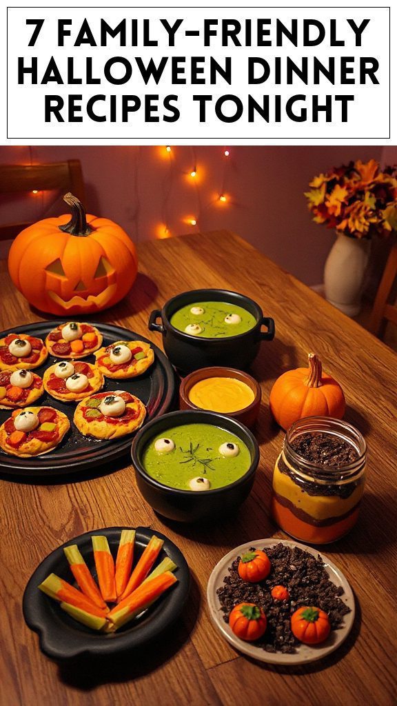 7 Family-Friendly Halloween Dinner Recipes Tonight