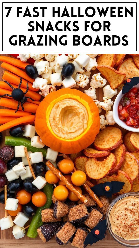 7 Fast Halloween Snacks for Grazing Boards