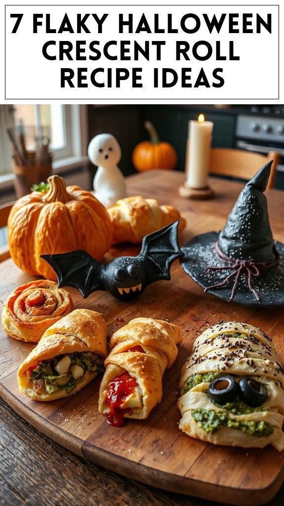 7 Flaky Halloween Crescent Roll Recipe Ideas