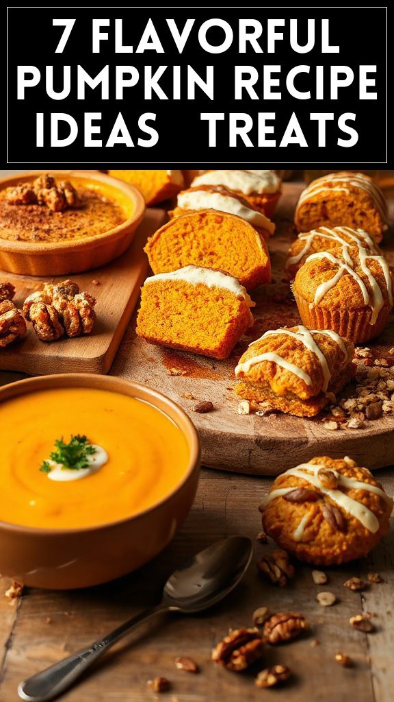 7 Flavorful Pumpkin Recipe Ideas & Treats