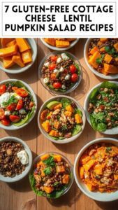 7 Gluten-Free Cottage Cheese & Lentil Pumpkin Salad Recipes