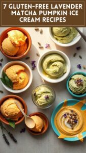 7 Gluten-Free Lavender & Matcha Pumpkin Ice Cream Recipes