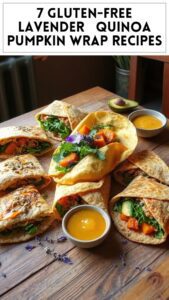 7 Gluten-Free Lavender & Quinoa Pumpkin Wrap Recipes