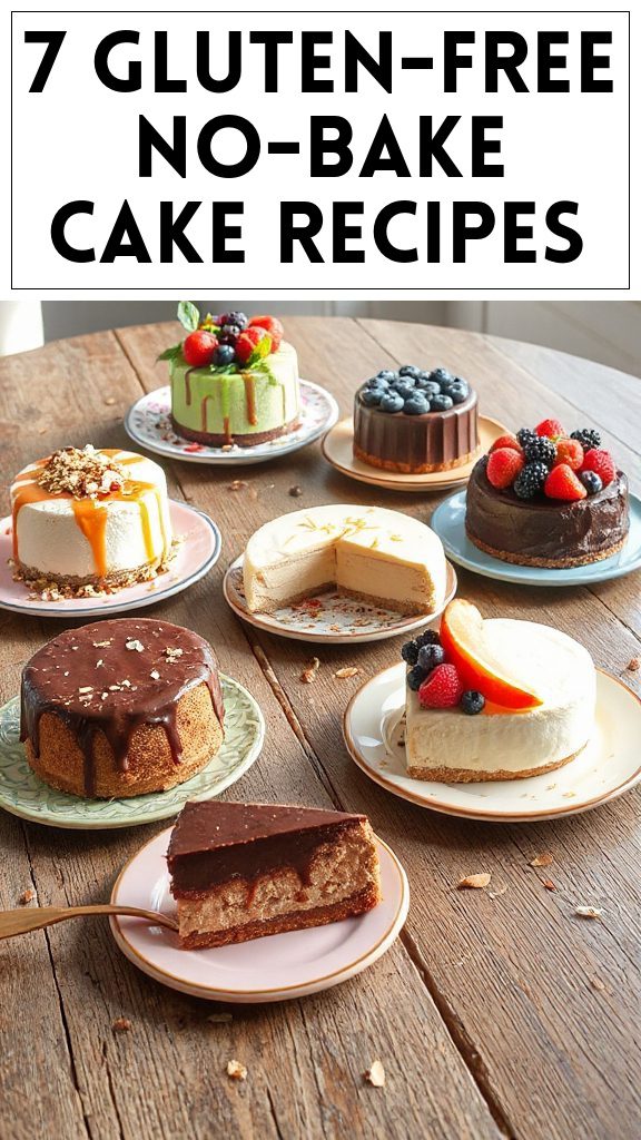7 Gluten-Free No-Bake Cake Recipes