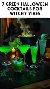 7 Green Halloween Cocktails for Witchy Vibes
