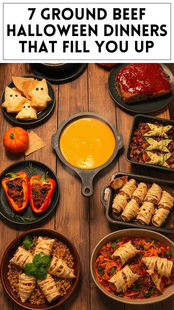 7 Ground Beef Halloween Dinners That Fill You Up