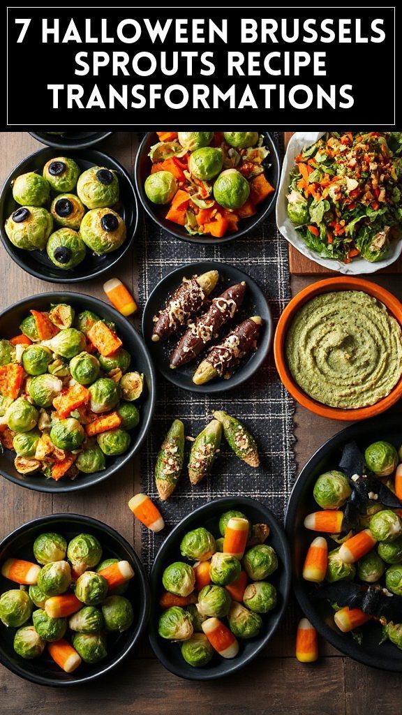 7 Halloween Brussels Sprouts Recipe Transformations