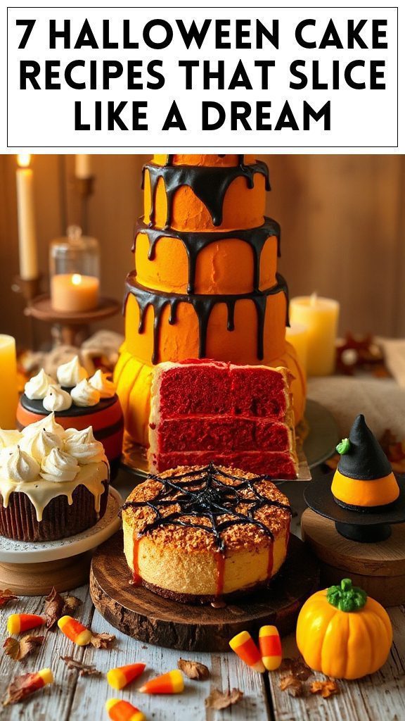 7 Halloween Cake Recipes That Slice Like a Dream