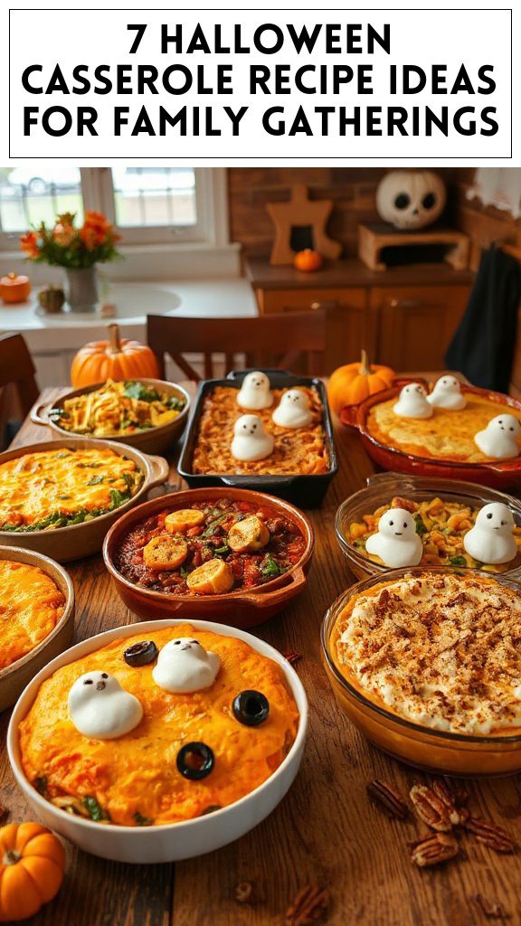7 Halloween Casserole Recipe Ideas for Family Gatherings