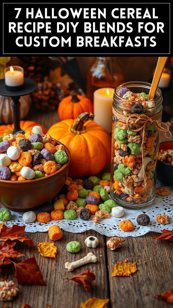 7 Halloween Cereal Recipe DIY Blends for Custom Breakfasts