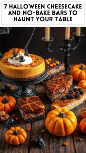 7 Halloween Cheesecake and No-Bake Bars to Haunt Your Table