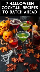 7 Halloween Cocktail Recipes to Batch Ahead