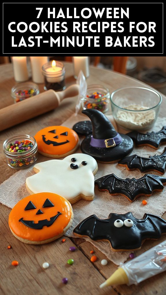 7 Halloween Cookies Recipes for Last-Minute Bakers