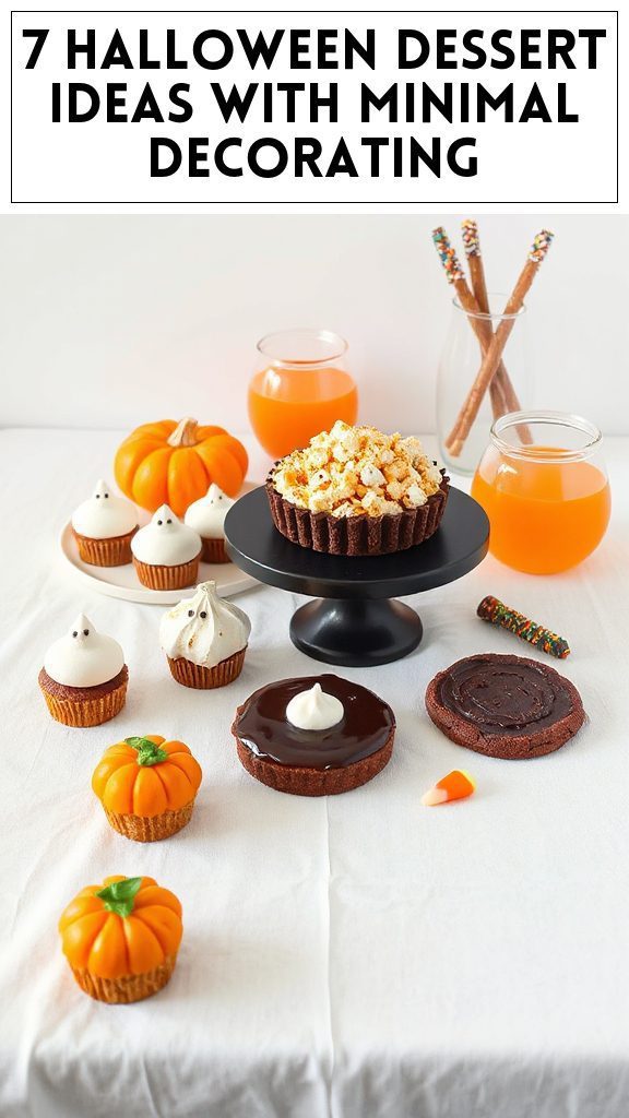 7 Halloween Dessert Ideas With Minimal Decorating