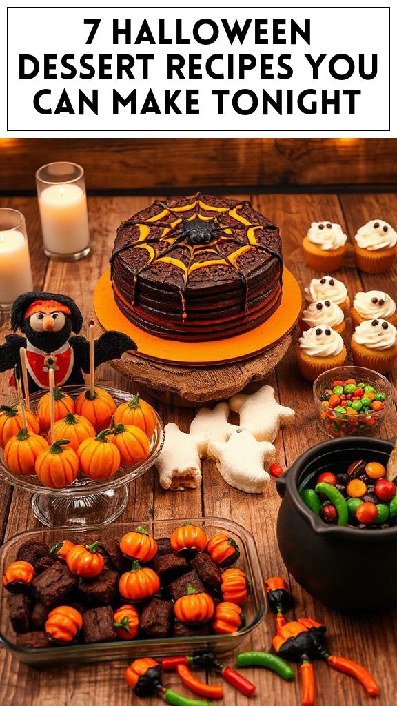 7 Halloween Dessert Recipes You Can Make Tonight