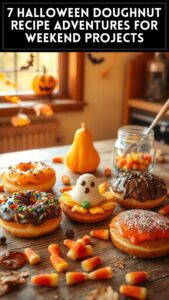 7 Halloween Doughnut Recipe Adventures for Weekend Projects