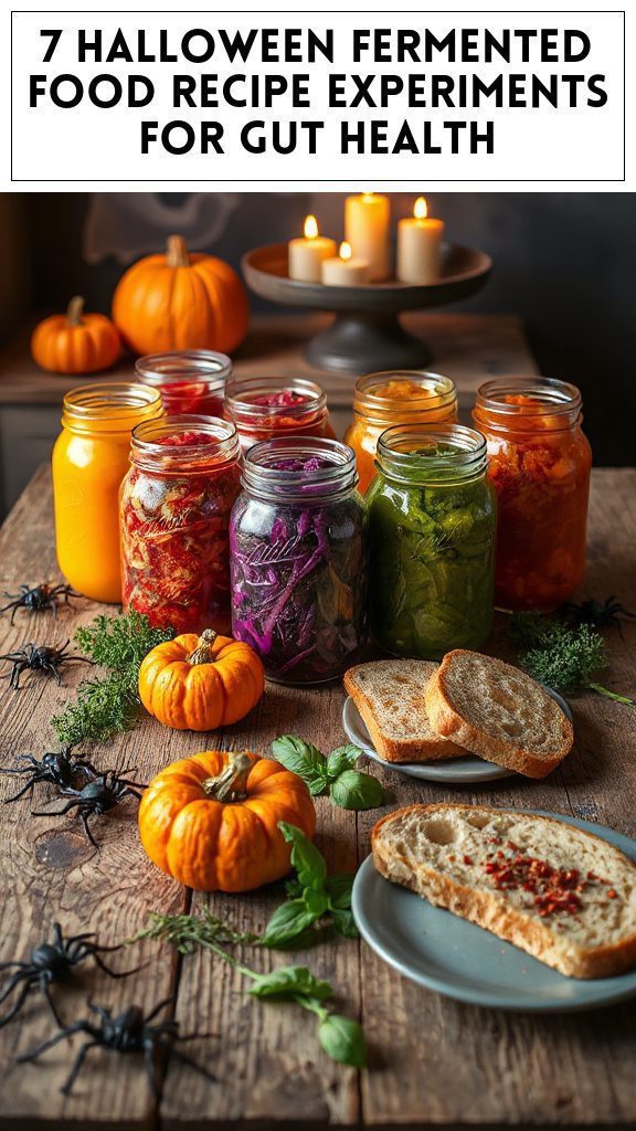 7 Halloween Fermented Food Recipe Experiments for Gut Health