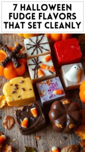 7 Halloween Fudge Flavors That Set Cleanly