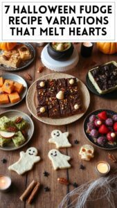 7 Halloween Fudge Recipe Variations That Melt Hearts